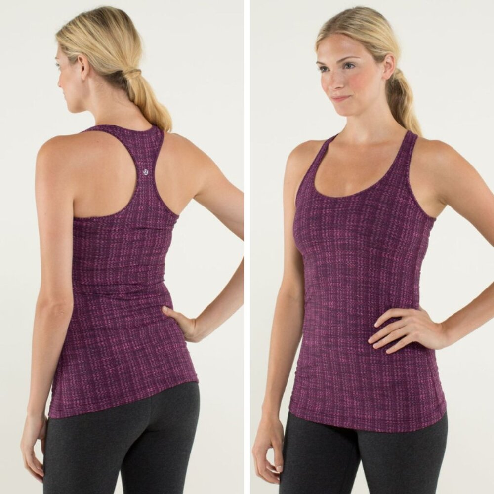 Lululemon Cool Racerback in Ziggy Wee August Glo